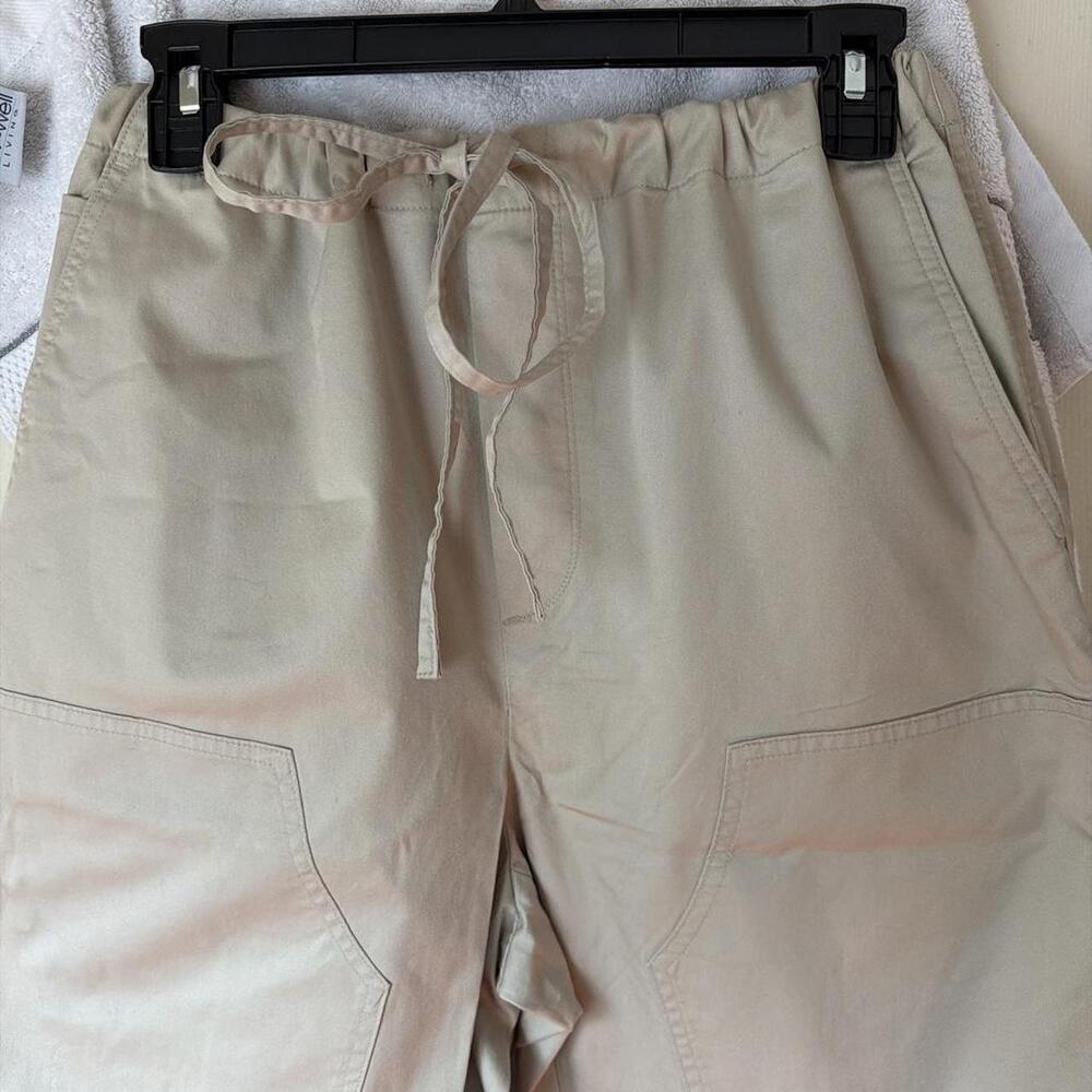 Rag and Bone - Women's Jolie Carpenter Twill Barrel Leg Utility Pants - Size Lar